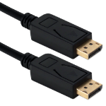 QVS DP16-10 DisplayPort cable 118.1" (3 m) Black