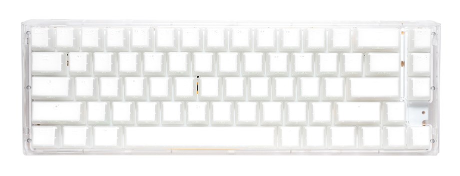 DUC ky One 3 Aura White SF keyboard Gaming USB QWERTY US International