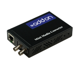 AddOn Networks ADD-GMCMN-LX-2ST network media converter 1000 Mbit/s 1310 nm Single-mode Black