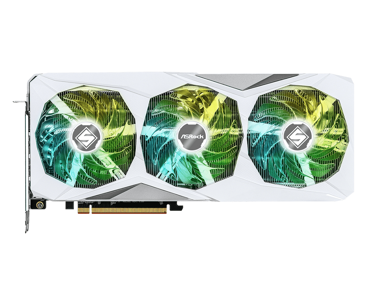 Image of Asrock Radeon RX 7700 XT Steel Legend AMD 12 GB GDDR6