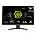 MSI MAG 242F computer monitor 23.8" 1920 x 1080 pixels Full HD LCD Black