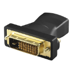 Alcasa HDMI - DVI F/M Black