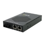 Perle S-1110DHP-ST05-XT network media converter 1000 Mbit/s 850 nm Multi-mode Black