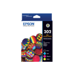 Epson 202 Original Black, Cyan, Magenta, Yellow 4 pc(s)