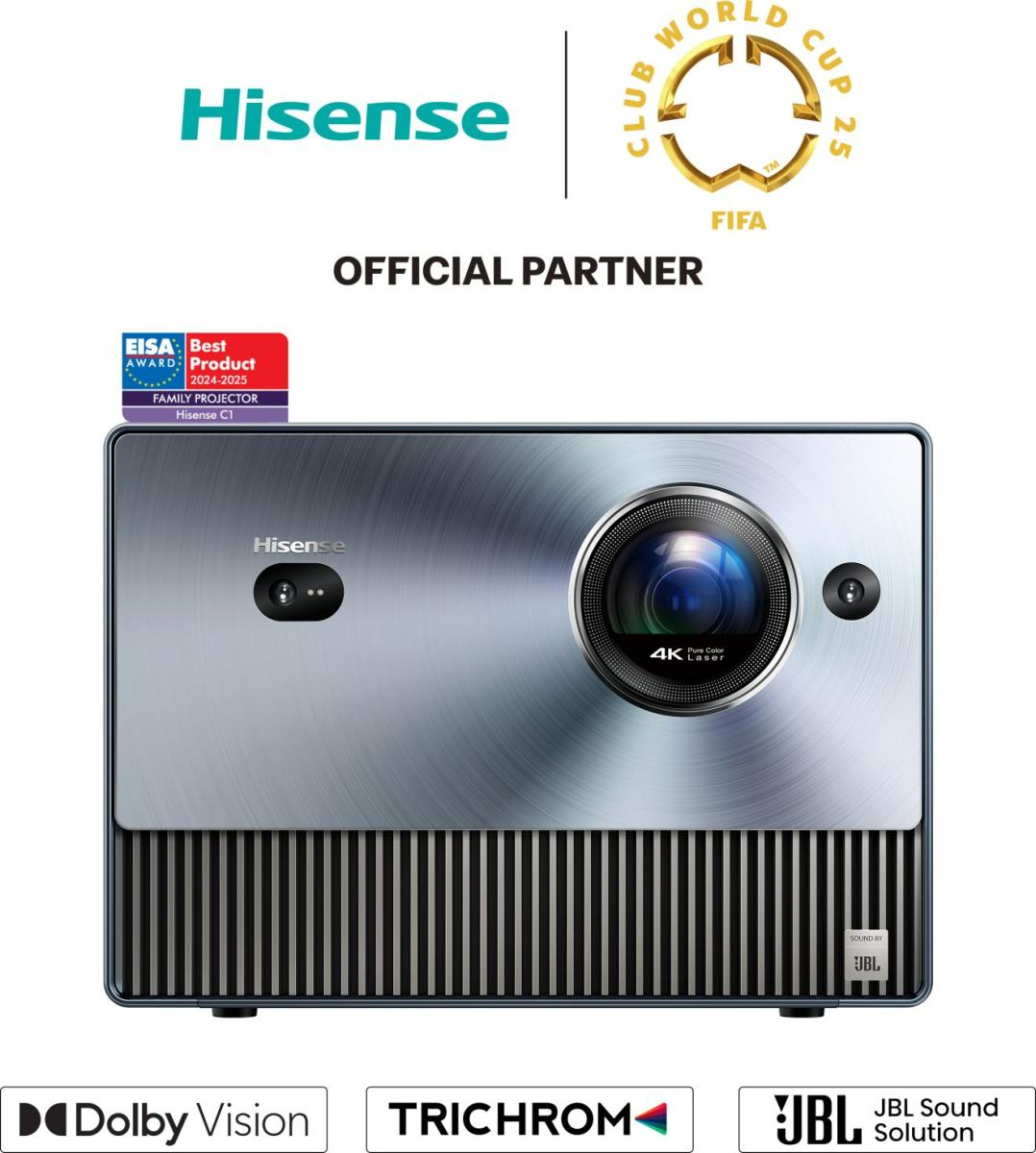 Hisense C1 Smart TV Wi-Fi Stainless steel