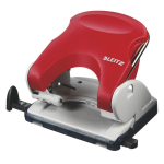 Leitz Topstyle Desktop perforator hole punch 25 sheets Red
