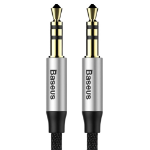 Baseus CAM30-BS1 audio cable 1 m 3.5mm Black, Silver