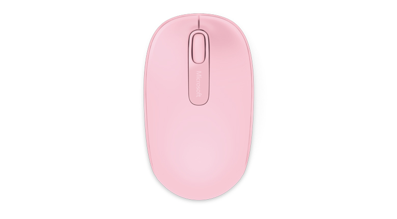 Microsoft Wireless Mobile Mouse 1850 - Light Orchid Pink