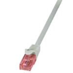 LogiLink 1m Cat.6 U/UTP networking cable Grey Cat6 U/UTP (UTP)