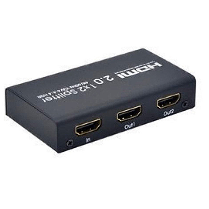 Image of FDL 2 WAY UHD HDMI 2.0 SPLITTER - 4K @ 60Hz & 3D