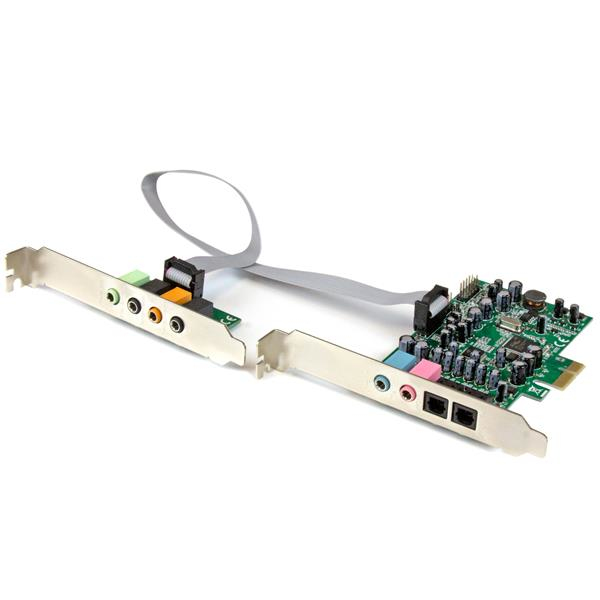 Image of StarTech.com 7.1 Channel Sound Card - PCI Express, 24-bit, 192KHz