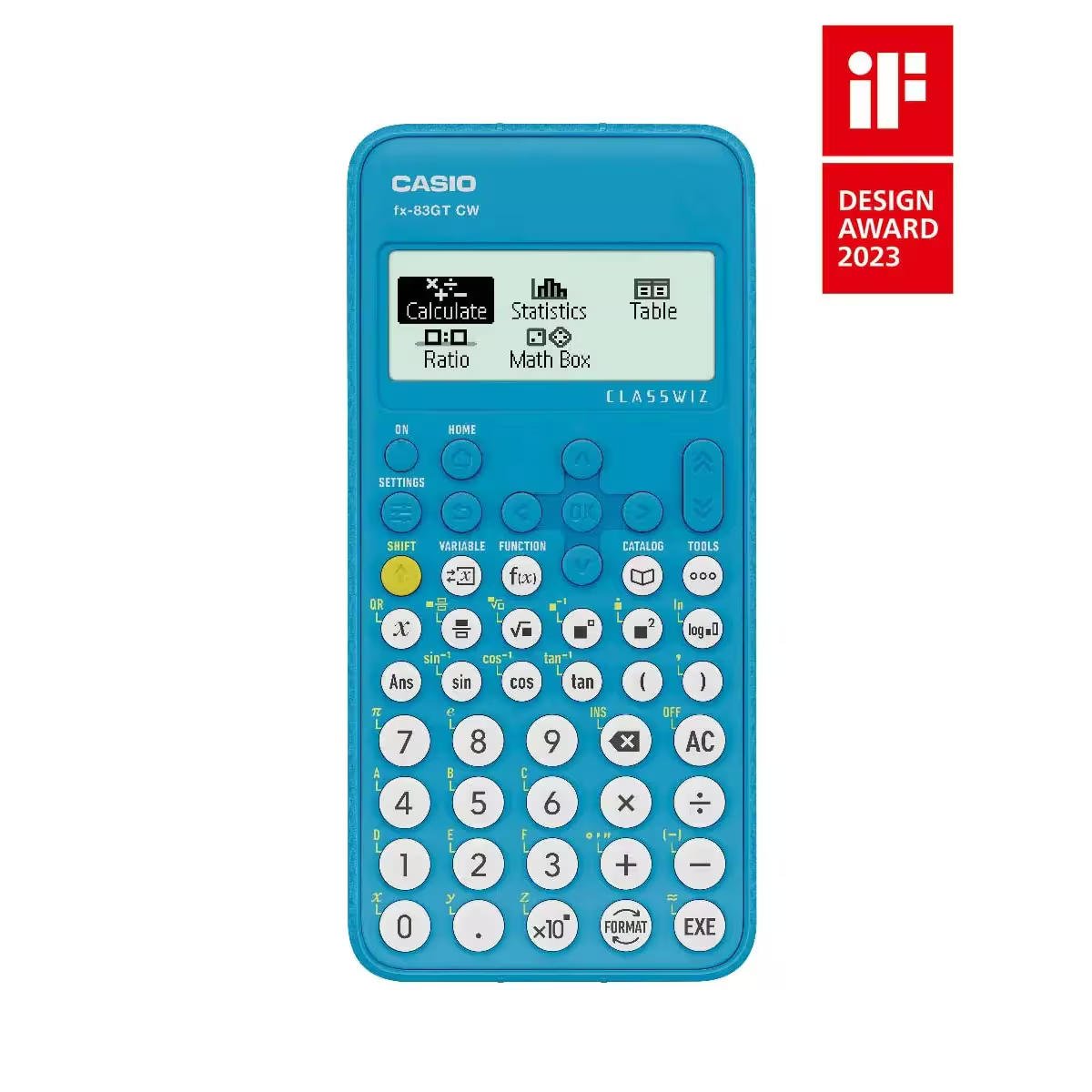 Casio Blue Fx-83Gtcw+ Scientific Calculator