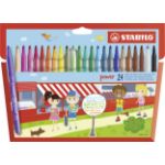 STABILO power felt pen Medium Multicolour 24 pc(s)