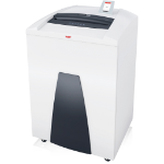 HSM SECURIO P44i document shredder, security level 6, cross cut, 19 sheets, OMDD Shred, Container:205 l, Cutting Size:0,78 x 11 mm Security level:P-6 | O-6 | T-6 | E-5 | F-3 for:Paper | Credit card | CD/DVD | Discs | Staples and paper clips