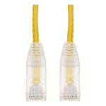 AddOn Networks ADD-35FSLCAT6A-YW networking cable Yellow 420.1" (10.7 m) Cat6a U/UTP (UTP)