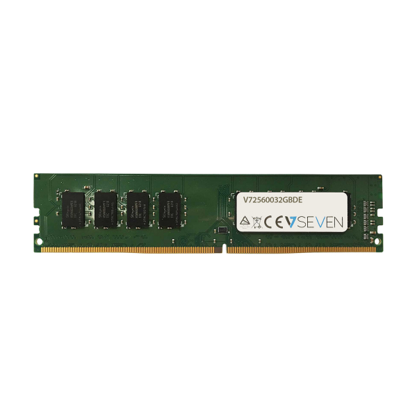 Image of V7 V72560032GBDE memory module 32 GB 1 x 32 GB DDR4 3200 MHz ECC