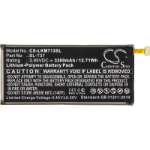 CoreParts MOBX-BAT-LKM713SL mobiele telefoon onderdeel Batterij/Accu Zwart