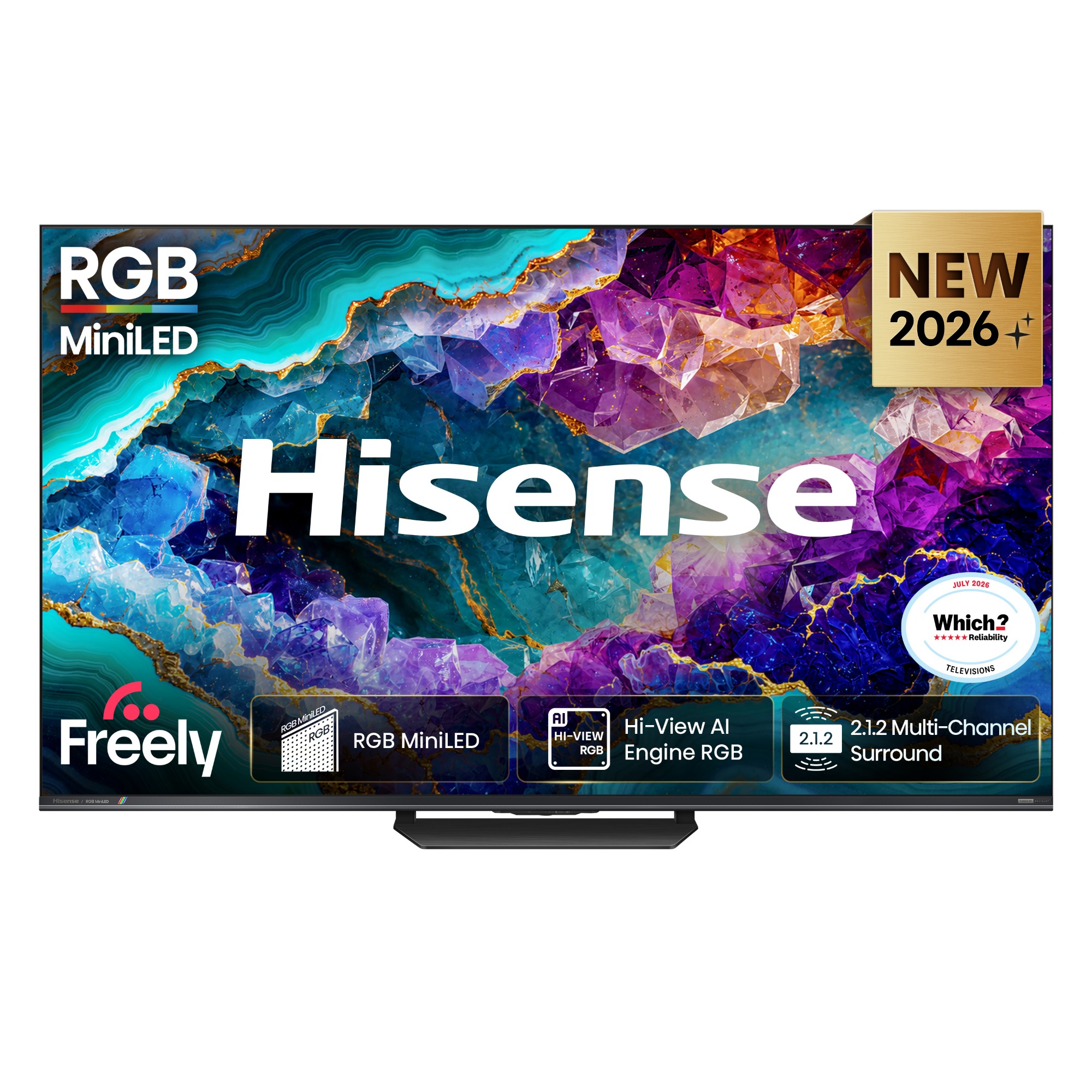 Hisense 55UR8STUK TV 139.7 cm (55") 4K Ultra HD Smart TV Wi-Fi