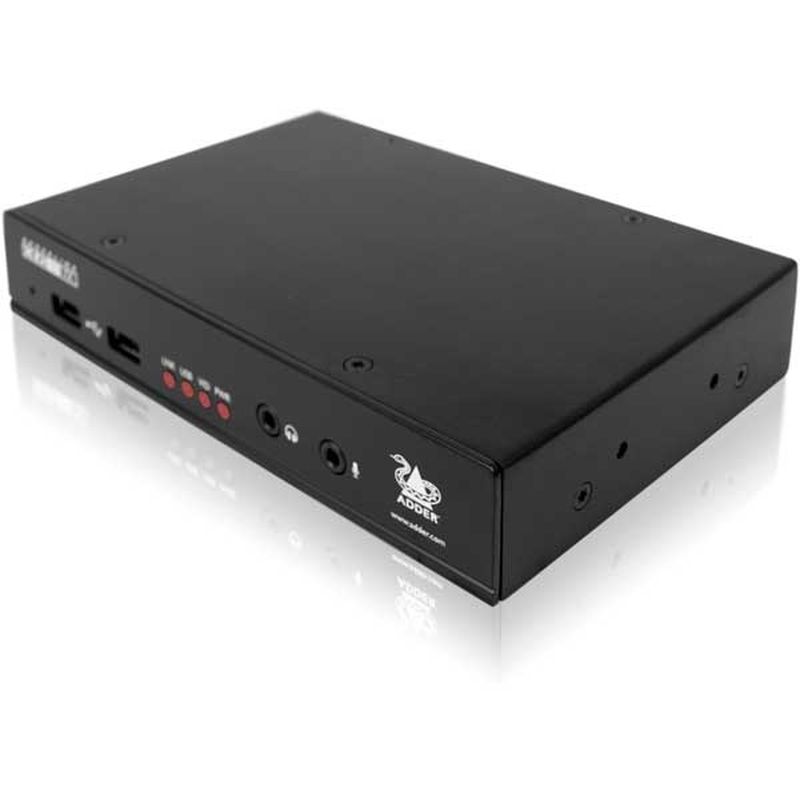 ADDER Link XD150FX Dual-Link DVI/USB Fibre Optic Extender with UK main
