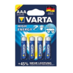 Varta AAA, Alkaline, 1.5 V Wegwerpbatterij