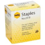 MARBIG STAPLES NO. 23/8 HEAVY DUTY BOX 5000