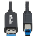 Tripp Lite U328F-15M USB cable USB 3.2 Gen 1 (3.1 Gen 1) 590.6" (15 m) USB A USB B Black