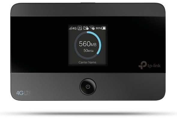 TP-LINK TP-Link M7350 Portable WiFi 4 3G/4G LTE Cat 4 Router - Embedded SIM Slot (150Mbps N)