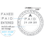 SHINY STAMP TIME (24 HOURS ) S-3624 ( EACH )