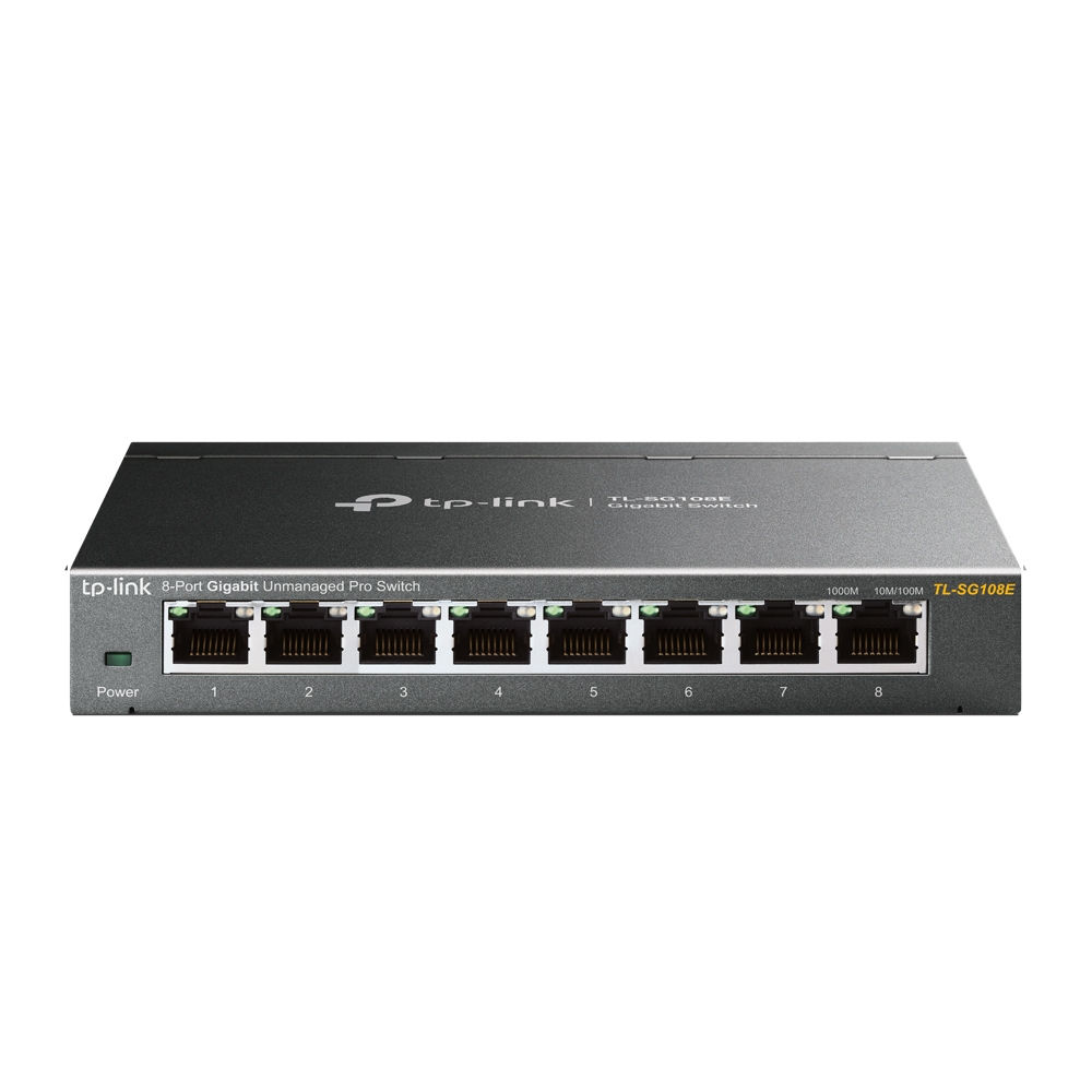 Image of TP-Link TL-SG108E network switch Managed L2 Gigabit Ethernet...