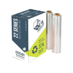 Hazel4D Extremus 22 Heavy Duty Pallet Wrap with 30% Recycled Content 400mm x 300m Clear (Roll) - EXT2242R