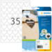 HERMA 10790 self-adhesive label Heart Permanent White 350 pc(s)