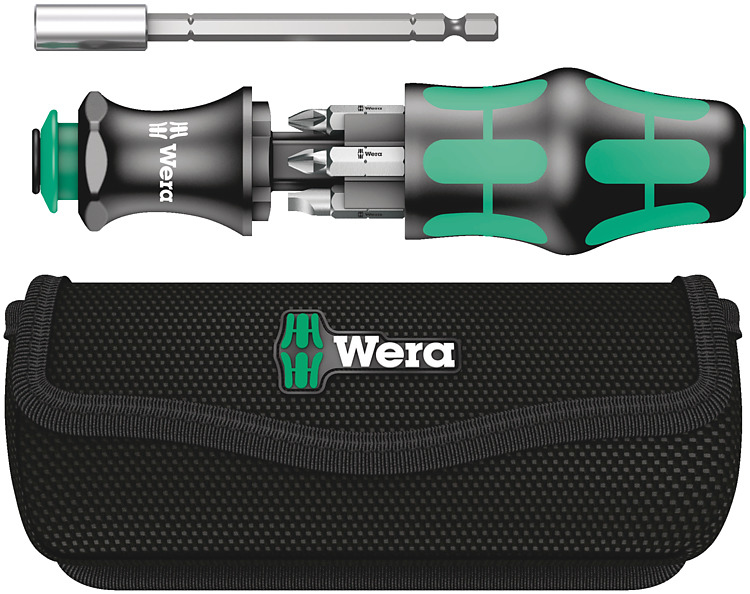 Wera 05134491001 manual screwdriver Multi-bit screwdriver Straight screwdriver