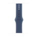 Apple MXLW3ZM/A smart wearable accessory Band Blue Fluoroelastomer