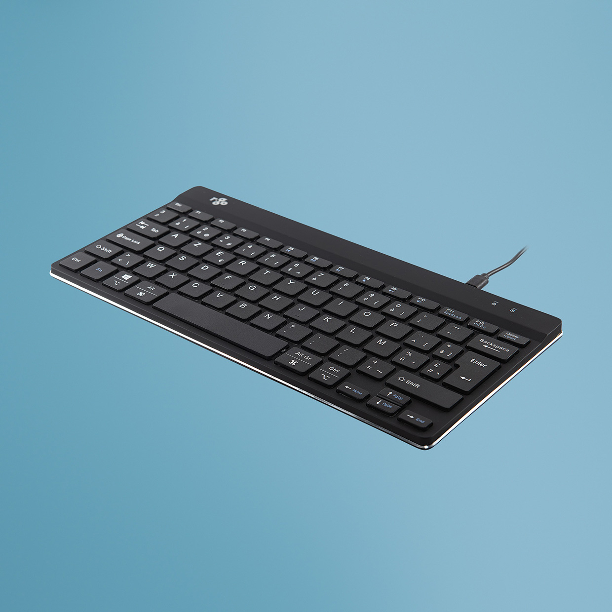 Image of R-Go Tools Compact Break R-Go ergonomic keyboard AZERTY (BE),...