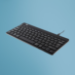 R-Go Tools Ergonomische Tastatur R-Go Compact Break, kompakte Tastatur mit Pausensoftware, AZERTY (BE), verkabelt, schwarz
