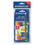 Staedtler Noris Club 144 Set Black, Blue, Bordeaux, Brown, Green, Light Blue, Light Green, Orange, Peach, Red, Violet, Yellow 13 pc(s)