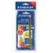 Staedtler Noris Club 144 Set Black, Blue, Bordeaux, Brown, Green, Light Blue, Light Green, Orange, Peach, Red, Violet, Yellow 13 pc(s)