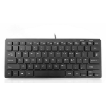 Accuratus 395 V2 keyboard Universal USB QWERTY UK English Black