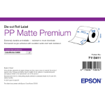 Epson PP Matte Label Premium, Die-cut Roll, 102mm x 76mm, 365 Labels