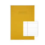 Rhino A4 Plus Exercise Book Yellow Ruled 80 page (Pack 50) VDU080-243