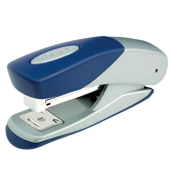 Image of Rexel Matador Half Strip Stapler Silver/Blue