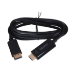 SAV io CL-56 video cable adapter 1.5 m DisplayPort HDMI Type A (Standard) Black