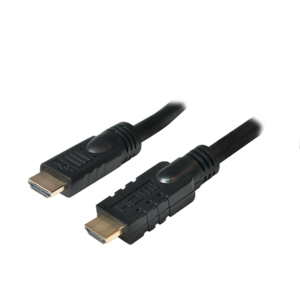 Photos - Cable (video, audio, USB) LogiLink CHA0020 HDMI cable 20 m HDMI Type A  Black (Standard)
