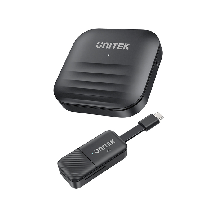 UNITEK V1184A01 AV extender AV transmitter & receiver Black