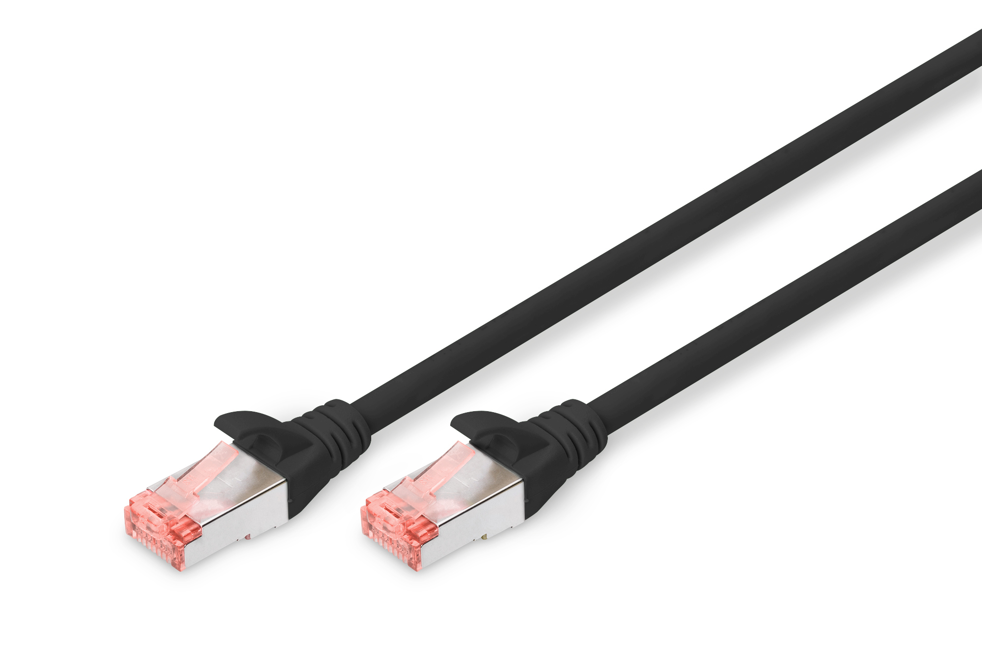 DIGITUS Patchkabel, Kat. 6, S/FTP, 2,0 m, schwarz