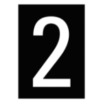 Brady Numbers & letters DIN A4 size