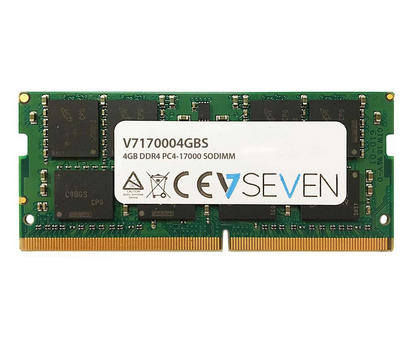 Image of V7 4GB DDR4 PC4-17000 - 2133Mhz SO DIMM Notebook Memory Module -...
