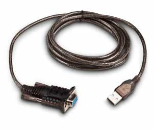 Intermec USB to Serial Adapter serial cable Black 1.8 m USB Type-A DB-9
