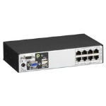 Black Box ServSwitch CX Uno KVM-switch Rack-montage Zwart
