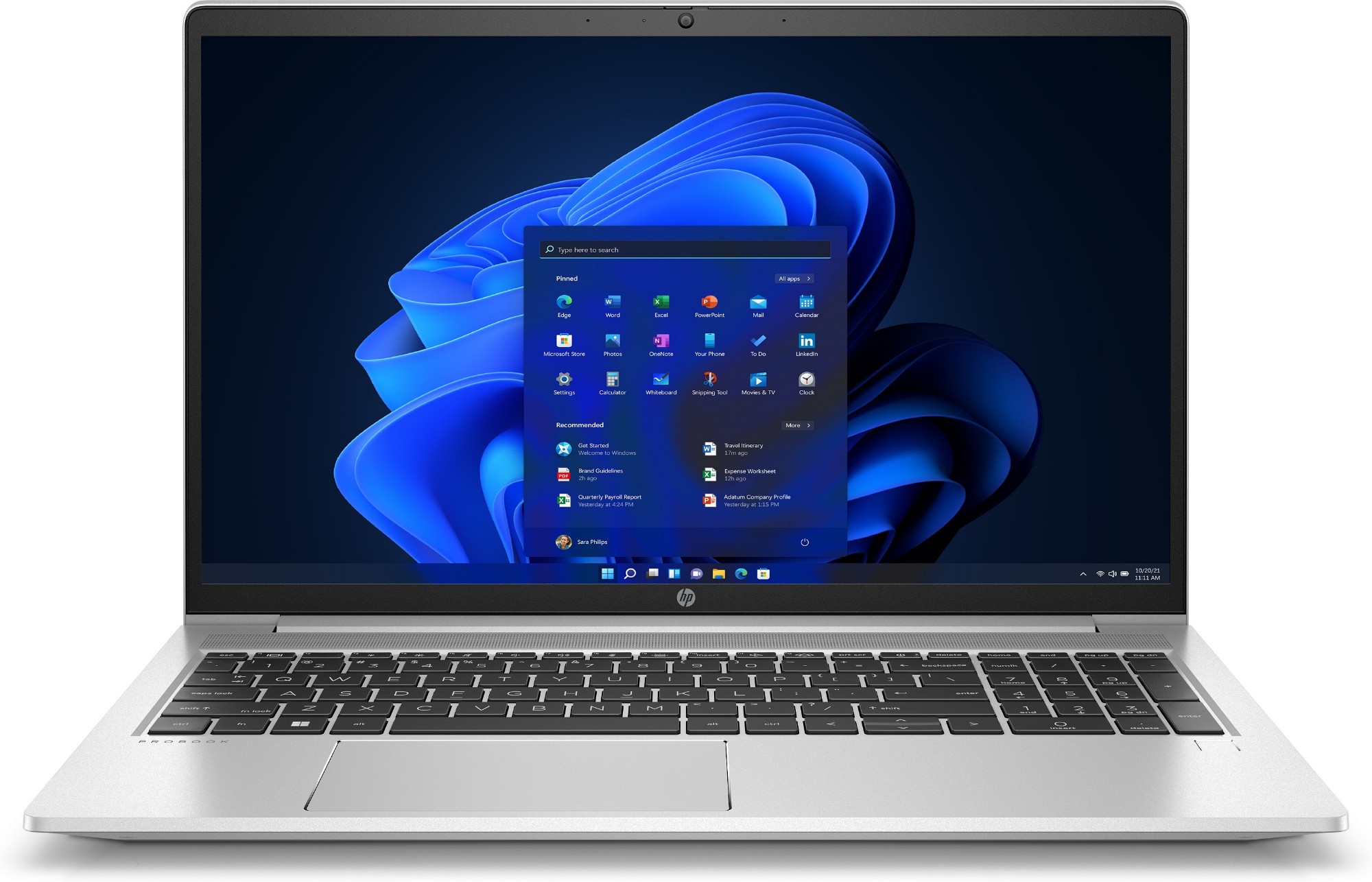 HP ProBook 455 15.6 G9 AMD Ryzen™ 5 5625U Laptop 39.6 cm (15.6") Full HD 16 GB DDR4-SDRAM 512 GB SSD Wi-Fi 6 (802.11ax) Windows 11 Pro Silver